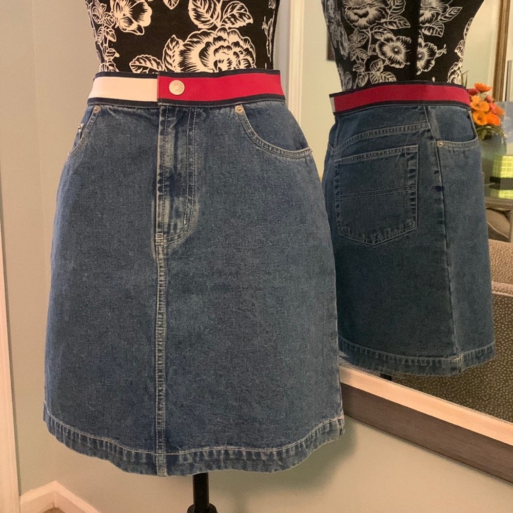 Y2K Tommy Hilfiger Denim Skirt